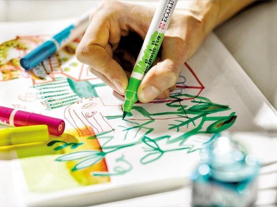 Ecoline Brush Pen set | 10 kleuren