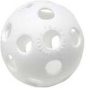 Benson 3 Stuks Wiffle Plastic Baseball - White - 9 inch