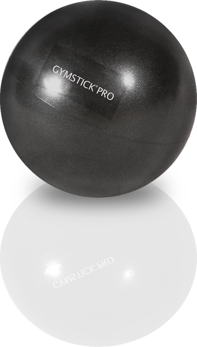 Gymstick Pro Core Ball - Fitness Bal - 22 Cm - Zwart van Gymstick — afbeelding 3