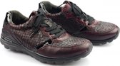 Gabor Rollingsoft Dames Lage sneakers - rood - Maat 40.5