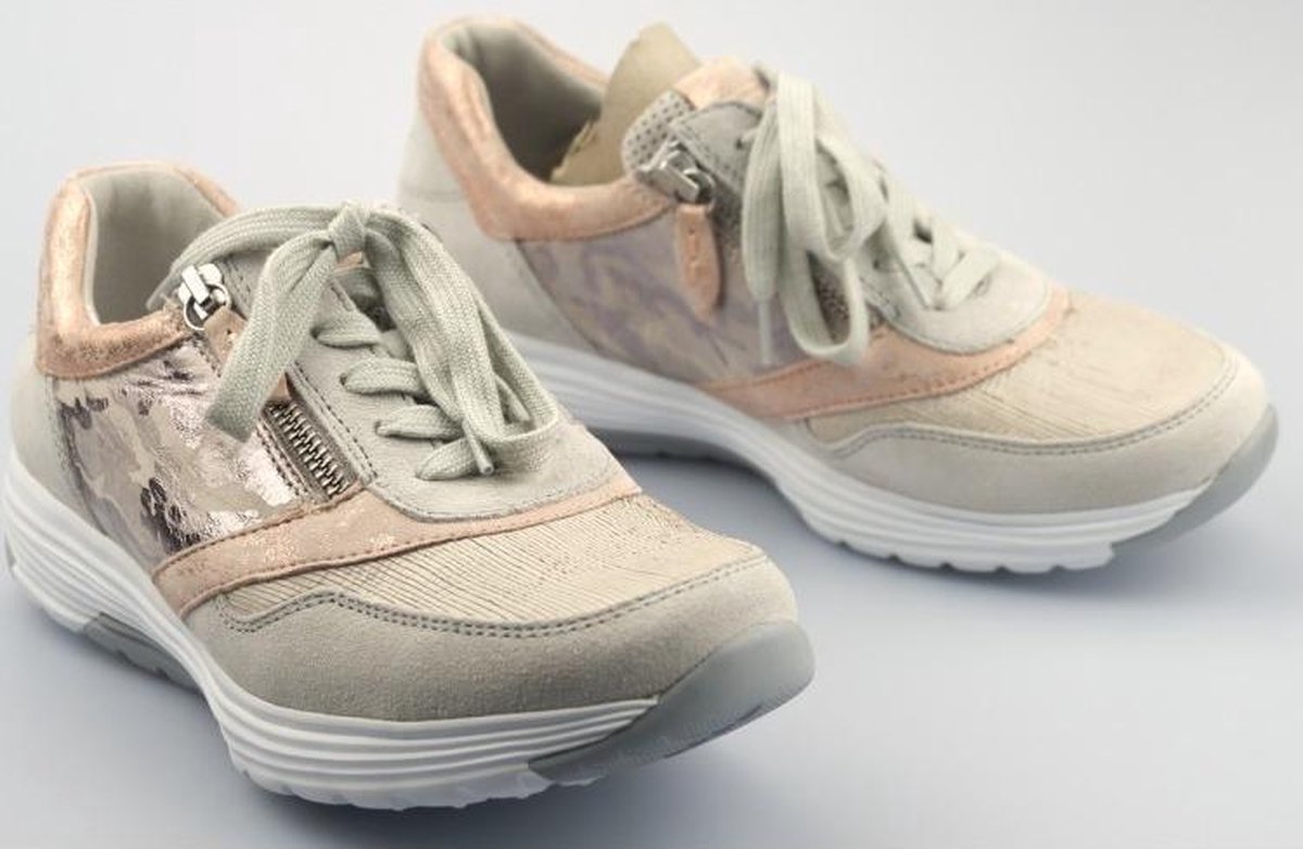 Gabor Rollingsoft sneakers beige Dames | Ziengs.nl