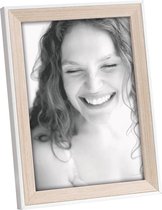 Mascagni - Houten Fotolijst bruin / wit voor foto formaat 15x20 - RV A605