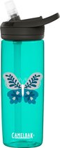 CamelBak Eddy+ Drinkfles - 600 ml - Blauw (Folk Butterfly)