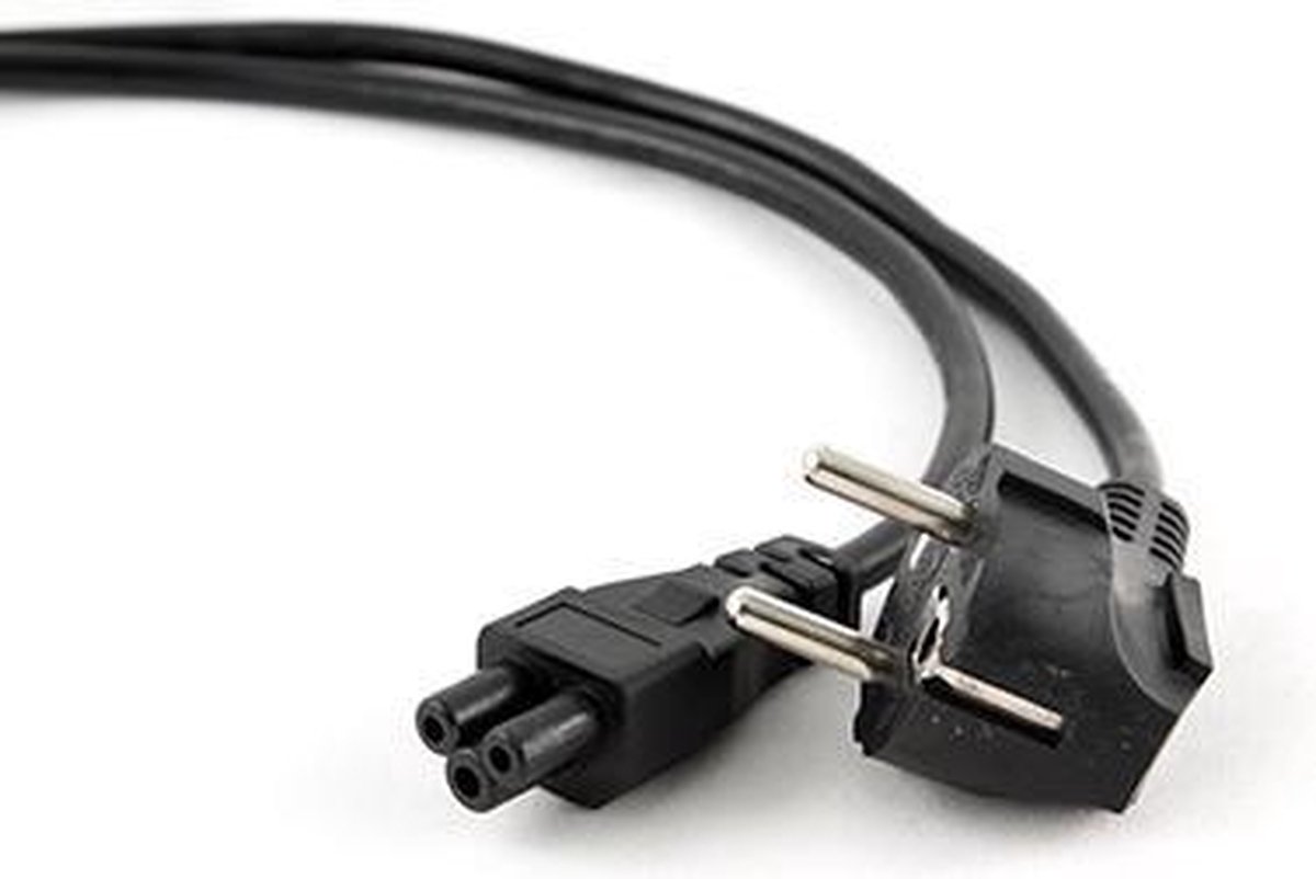 Kabel Voeding C5 iggual PSIPC-186-ML12 1,8 m Zwart