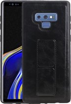 Grip Stand Hardcase Backcover voor Samsung Galaxy Note 9 Zwart