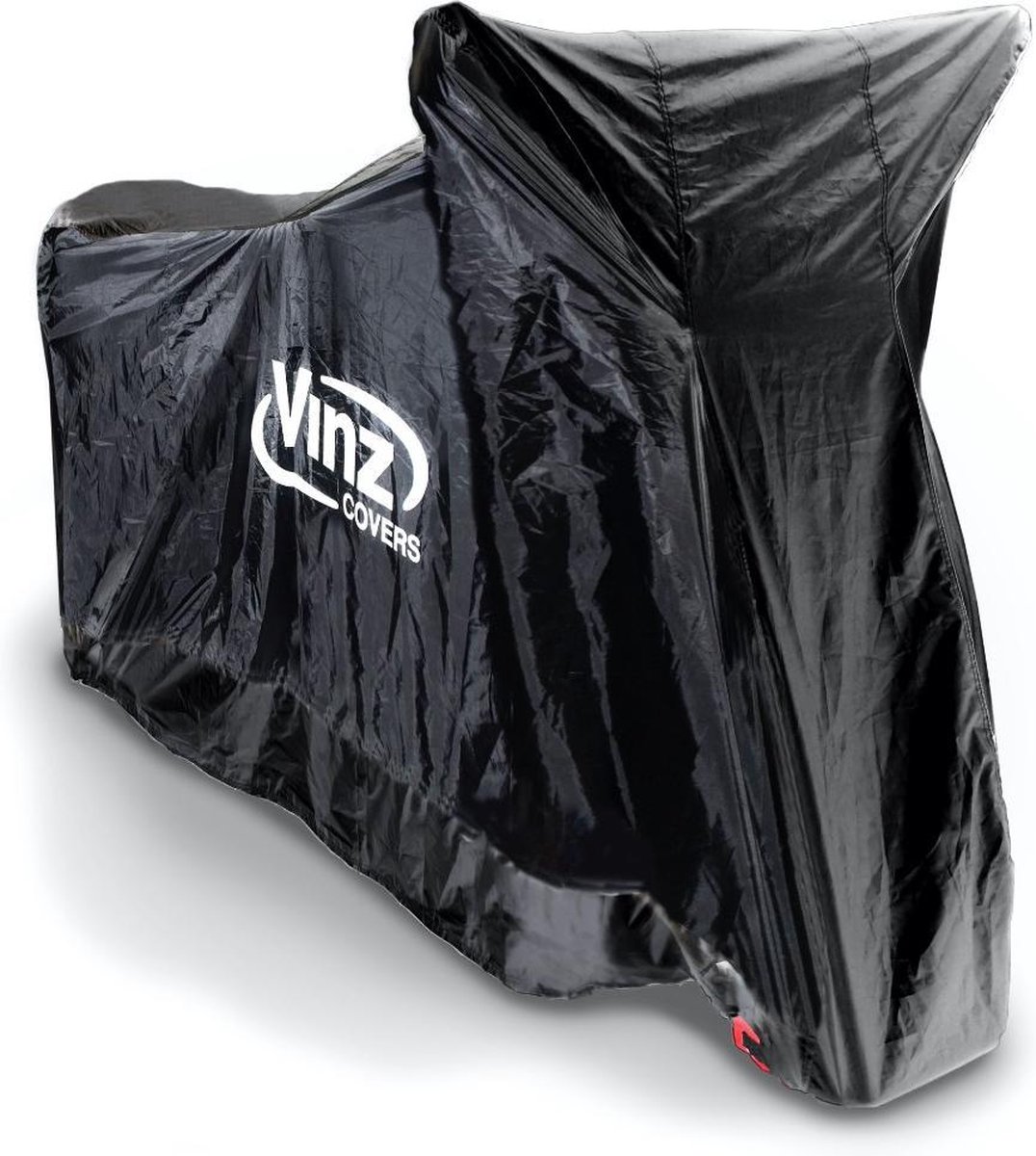 Vinz Motorhoes / Scooterhoes - 4 maten (Zwart)-Large