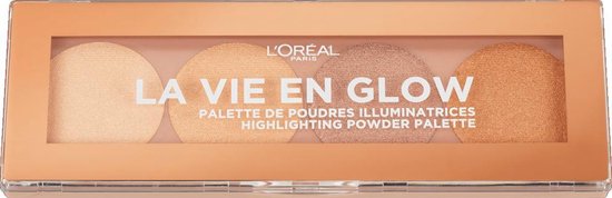 L'Oréal La Vie En Glow Highlighter Palette - 02 Warm Glow