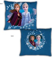 Disney Frozen Sierkussen - 35 x 35 cm - Blauw