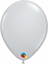 Qualatex Ballonnen Gray 13 cm 100 stuks