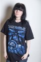 Iron Maiden - Final Frontier Blue Album Spaceman Heren T-shirt - S - Zwart