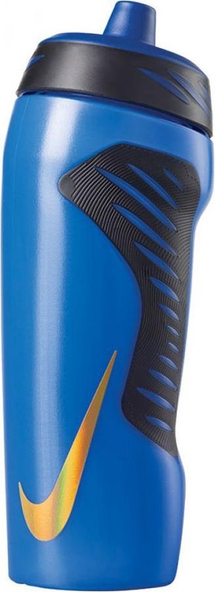 Nike Hyperfuel bidon 500 ml blauw/zwart/goud | bol.com
