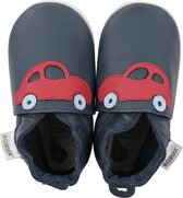 Bobux babyslofjes navy red racing car - maat 18