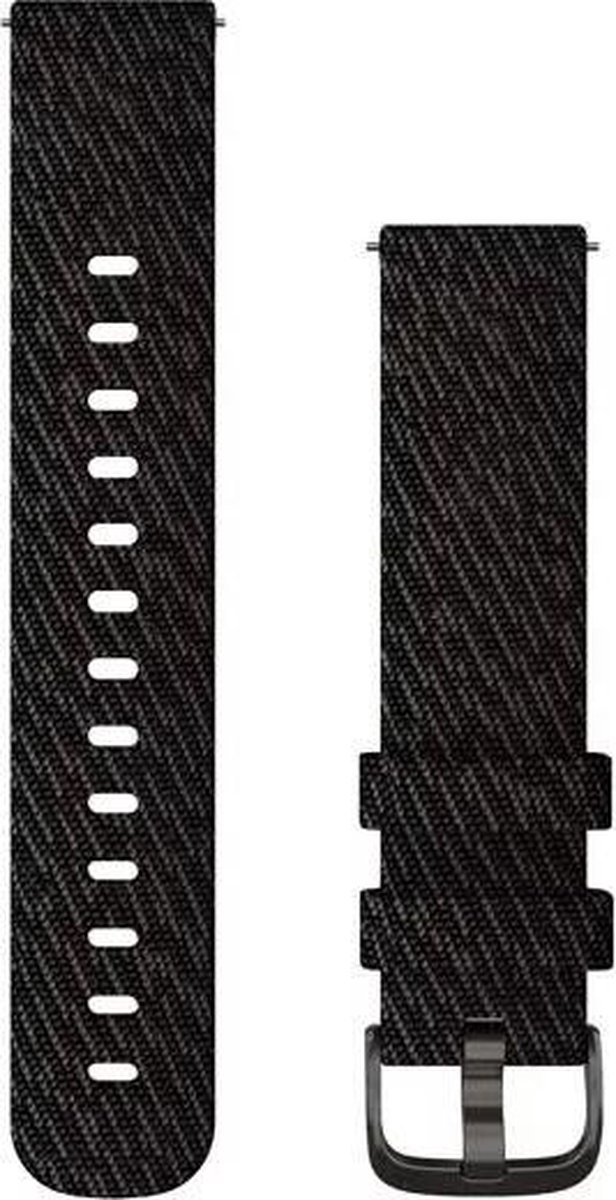 Garmin Nylon Bandje Zwart 20mm