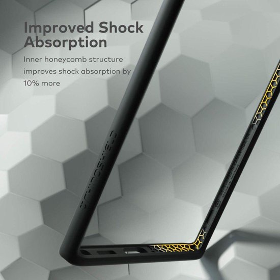 RhinoShield CrashGuard Samsung Galaxy Note 10 Plus Bumper Case Zwart