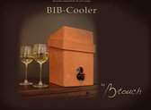 Wijnkoeler- Bag in Box Cooler - 3 Liter wijn of water - Terracotta - Ecologisch Koelen