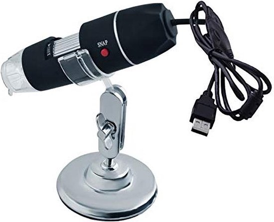 Digitale USB Microscoop - Microscoop Camera - 50-1600 X Vegroting met 8x  LED Verlichting | bol.com
