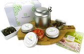 Dutch Tea Maestro - CHEER UP THEEPAKKET COMPLEET - Zelf thee maken pakket voor thuis - Thee cadeau - Origineel cadeau