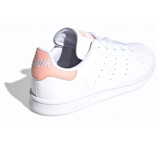 adidas Sneakers - Maat 35 - Meisjes - wit/roze | bol.com