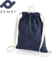 Senvi Sports - Gym Bag - Jeans - Kleur Donker Blauw - SVBG642