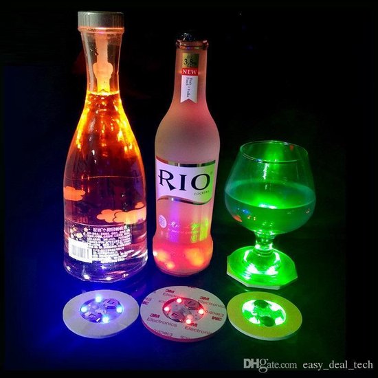 LED-onderzetter, verlichte onderzetters, led-onderzetter ronde flitsbeker mat stickerlichten led-flesverlichting bekerhouder lichten voor wijndrankfles, drankfeest, barfeest (12 stuks, wit LED-onderzetter, verlichte onderzetters, led-onderzetter ronde flitsbeker mat stickerlichten led-flesverlichting bekerhouder lichten voor wijndrankfles, drankfeest, barfeest (12 stuks, wit