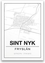 Poster/plattegrond SINTNYK - A4