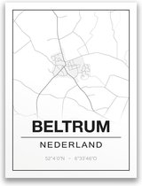 Poster/plattegrond BELTRUM - A4