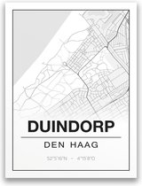 Poster/plattegrond DUINDORP - A4