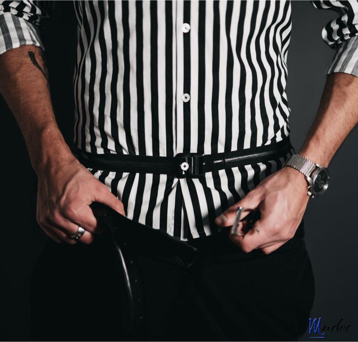 Mudoc shirt stays belt - Shirt stays - Geen kreukels - Shirt tucker -  Overhemd Riem –... | bol.com