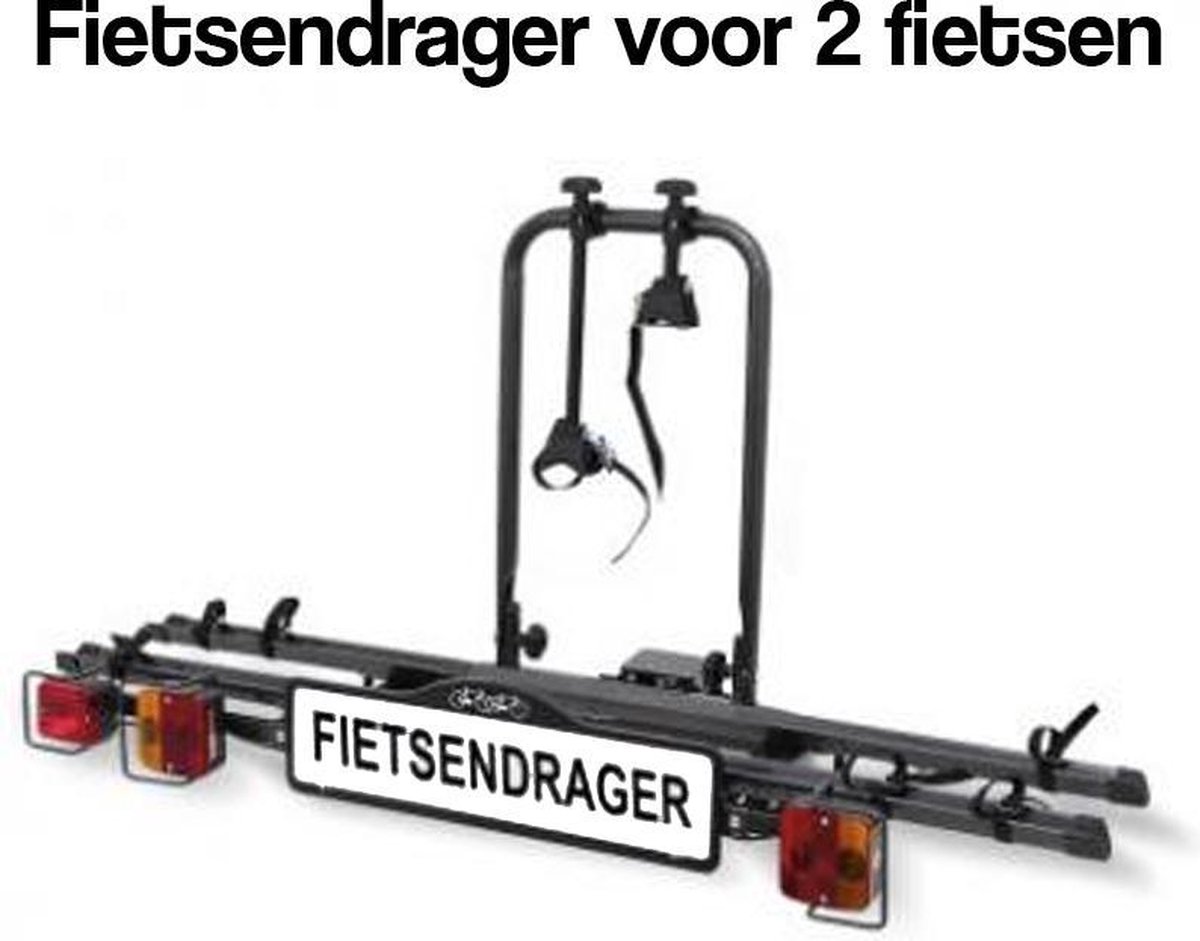 Deal Fietsendrager 2 Fietsen - Zwart | bol.com