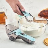 BOTC 2in1 Maatlepel - Baken - Cup Meetinstrumenten - Multi Purpose lepel - Keuken Gadgets - Plastic Handvat