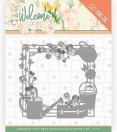 Dies - Jeanine's Art Welcome Spring - Spring Frame