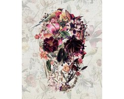 Luxe Wanddecoratie - Fotokunst Skull Collection 'Nature'- Galerie Kwaliteit Kristal Helder Plexiglas - Blind Aluminium Ophangsysteem - 60 x 90 - Akoestisch en UV Werend - inclusief verzending - ;
