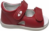 Sandales Falcotto en cuir uni velcro New River Red taille 20
