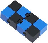 Infinity cube - Blauw/Zwart – Fidget cube - Friemel kubus - gezien op Tiktok