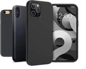 TF Cases | Apple iPhone 12 Mini | silicone hoesje | backcase | zwart |