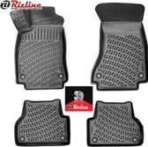 Automatten AUDI A5 2007-2014 Premium 3D originele pasvorm-rubberen zwart