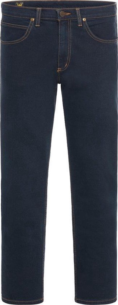 Lee Brooklyn Mannen Straight Fit Jeans W38 X L32 Blauw