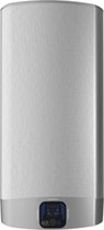 Ariston Velis Evo Smart boiler ECO 80 liter Wifi. Nederlandse stekker Zilver kleur+ inlaatcombinatie. 27.5 × 50.6 × 106.6 cm