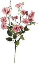 Viv! Home Luxuries Wilde roos - zijden bloem - oud roze - 69cm - topkwaliteit