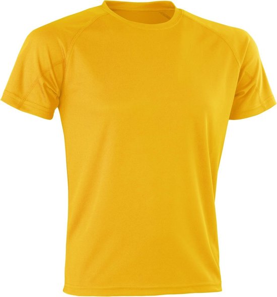 Spiro Heren Aircool T-Shirt (Goud)