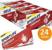 Suikervrije kauwgom Sportlife Boost Energy - Spaermint - Doos á 24 pakjes