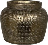 Marrakesh pot goud zilver d18 x h14 cm