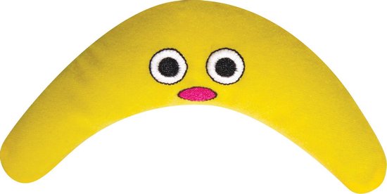 Kattenspeelgoed met kattenkruid, bekijk onze Top 20 van 2023 12 Petstages - Boomerang Buddy - geel - kattenspeeltje - banaan - kattenkruid - catnip