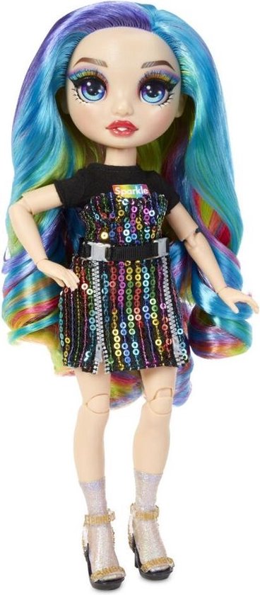 Rainbow High Jr High Jade Hunter - poupée-mannequin VERTE de 9 po (23 cm)