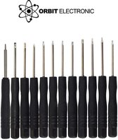 Orbit - Mini Schroevendraaier 12 Stuks/Set - Voor Smartphone, Tablet Repareren