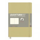 Leuchtturm notitieboek softcover 19x12.5 cm blanco sand/bruin