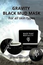 Black Pearl Royalty Gravity Black Mud Mask Zwarte modder masker Dode Zee mineralen