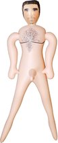 Power Escorts - Postbode Opblaaspop - 150 Cm - Blowup Male Doll - Masturbator -  Inflatable Doll -  stoere Cadeau box - must voor iedere Stoere man die Pakketje wil aannemen