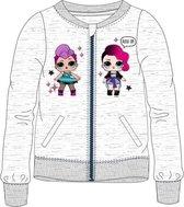 LOL Surprise sweater vest met rits - grijs - Maat 5/6 jaar