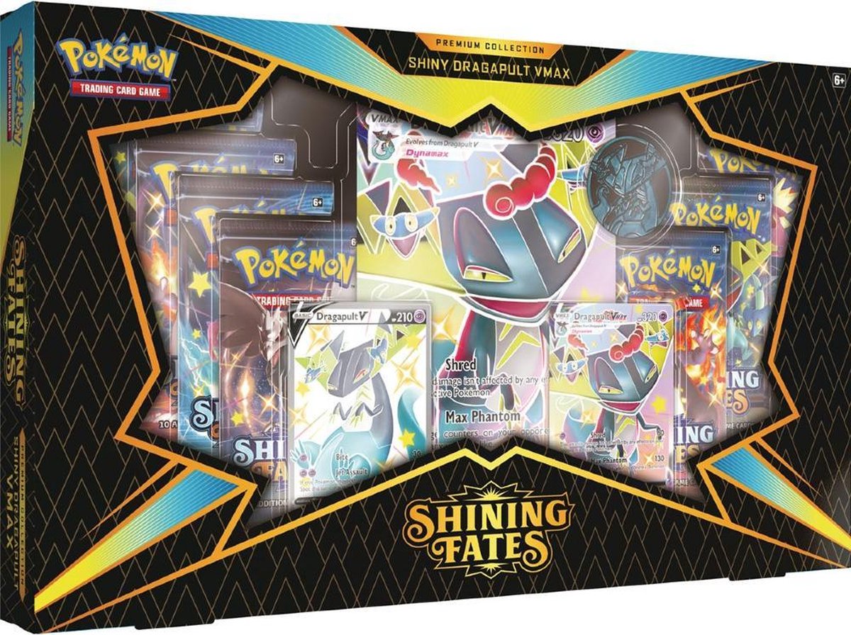Pokémon Shining Fates Premium Collection Box - Shiny Dragapult - Pokémon Kaarten - Pokémon